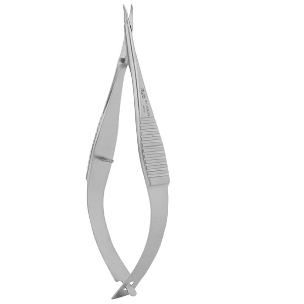 VANNAS Spring Scissors (Triangular)-S/S Cvd/8*1.55mm/8cm