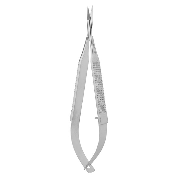 VANNAS Spring Scissors-S/S Str/5.5*1.9mm/12.5cm