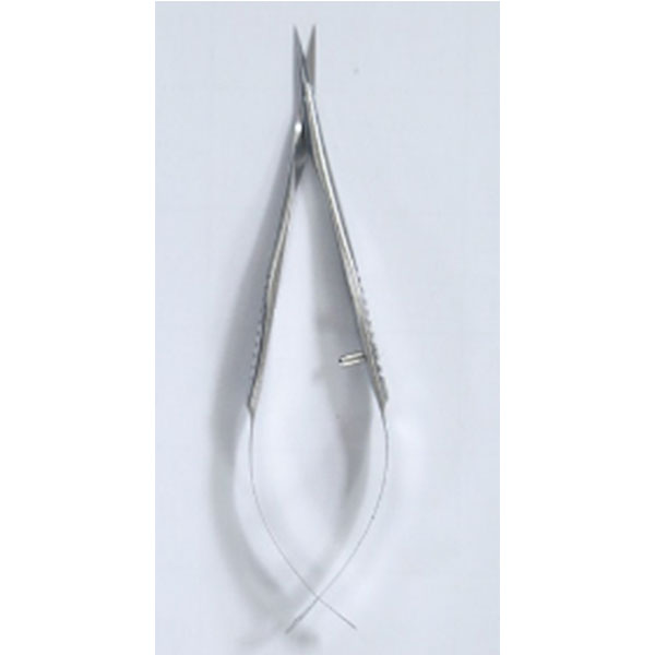VANNAS Spring Scissors (Flat)-S/S Str/8.2*1.5mm/8cm