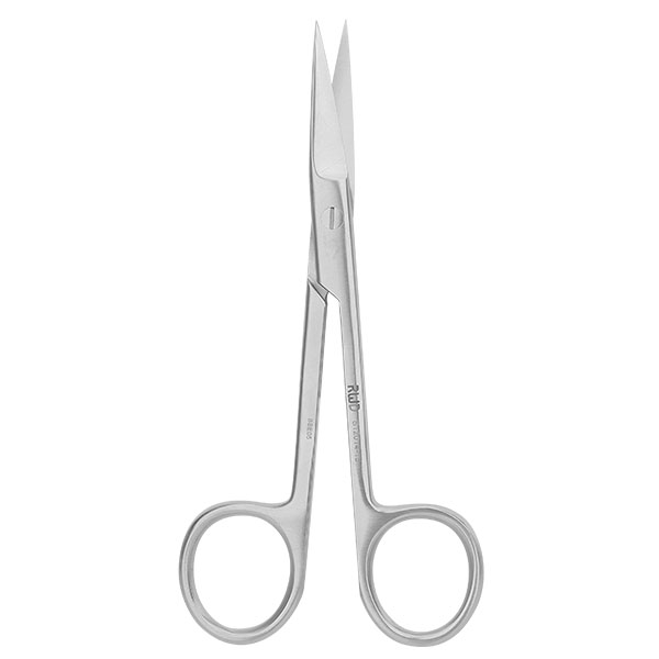 IRIS-Fine Scissors (Round Type)-S/S Str/35*8.3mm/13cm