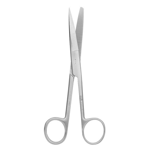 Operating Scissors (Round Type)-S/B Str/50*10mm/15.5cm