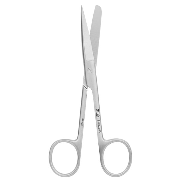 Operating Scissors (Round Type)-S/B Cvd/42.5*8.5mm/13cm