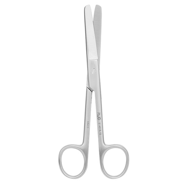 Operating Scissors (Round Type)-B/B Str/48*8.5mm/15.5cm