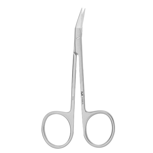 O'BRIEN Stitch Scissors-S/S Angled/13.5*4mm/9.5cm