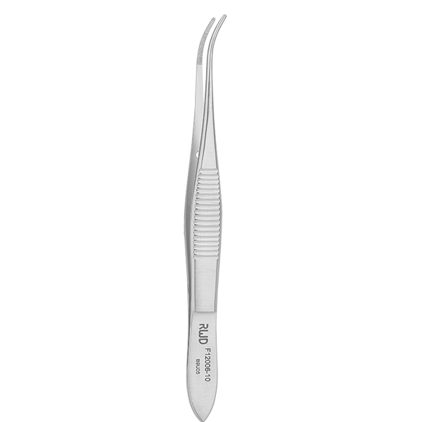 IRIS Dissecting Forceps-Light Cvd, Tip width 1mm, teeth length 13.5mm, 10cm