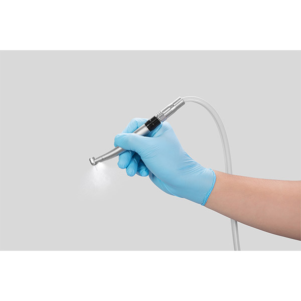 High speed handpiece with white light