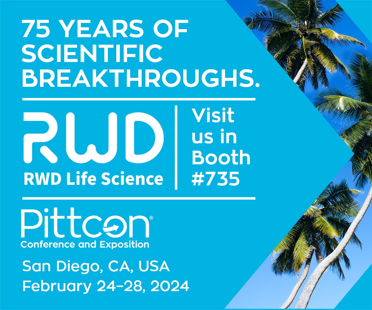 Meet RWD at Booth No.735 at Pittcon 2024 RWD Life Science