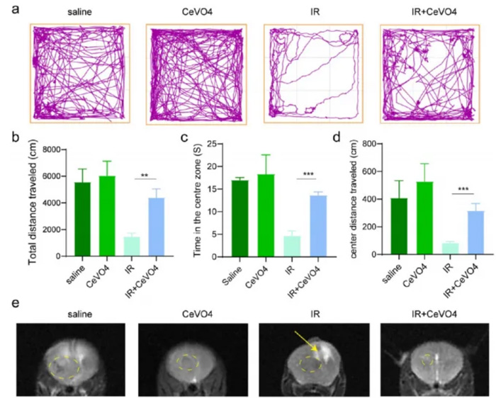 Open-field-test-measurement