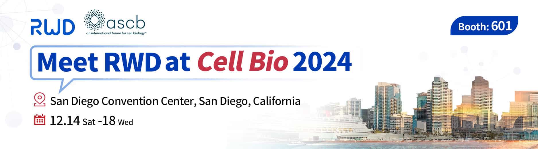 San Diego for Cell Bio 2024