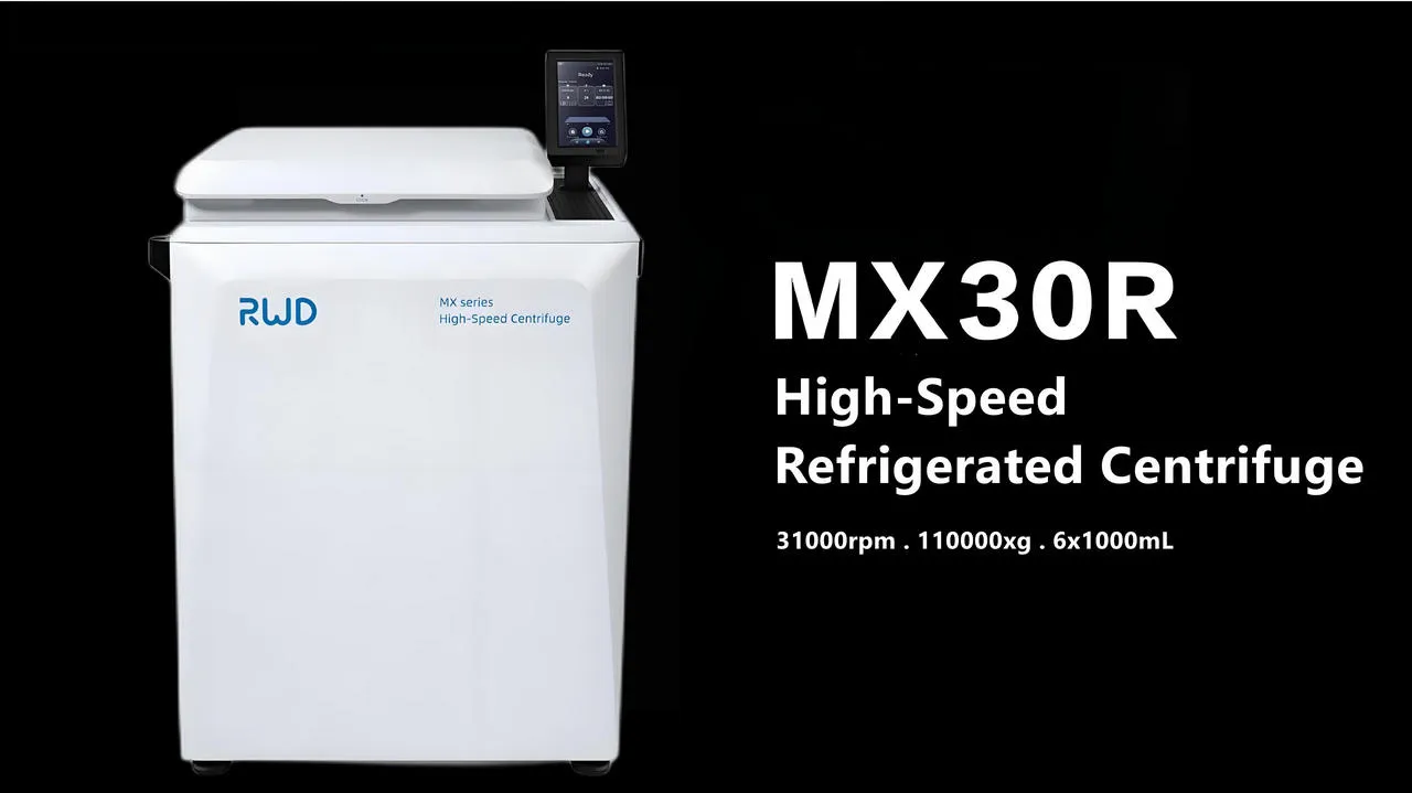mx30r high speed refrigenerated centrifuge video cover
